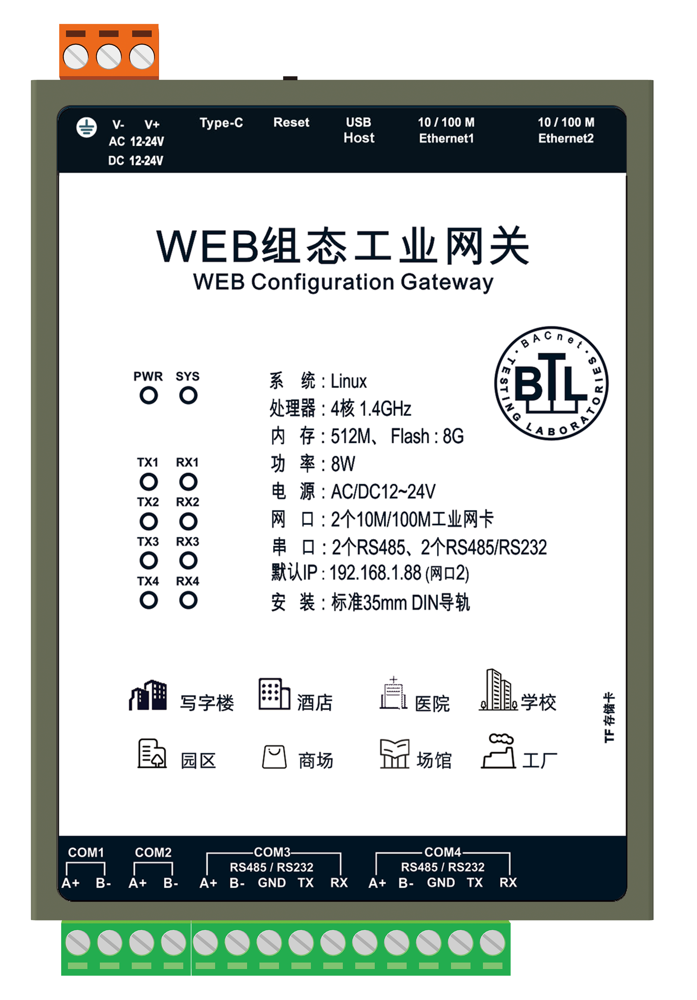 Web组态网关HMI2004-Lite集成海尔VRV应用案例