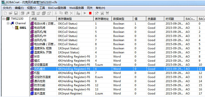 迅饶网关支持江森汉字