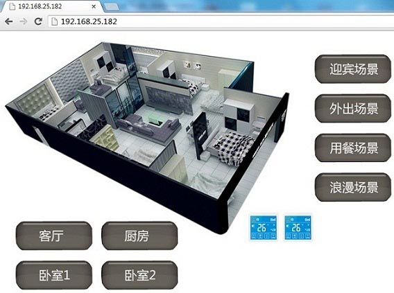 定制网页组态界面,省去组态软件的费用